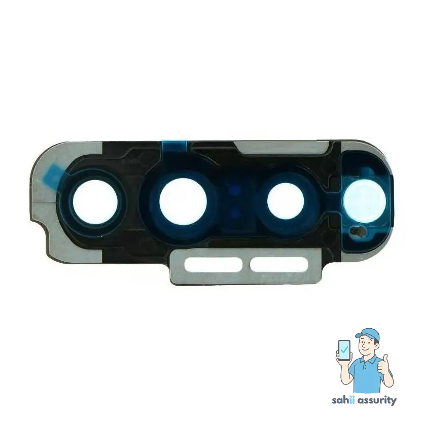 Camera Lens Glass with Frame for OnePlus 7 Pro Gold thumbnail